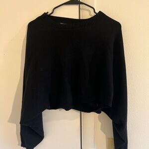 Princess Polly Black Crew Neck Sweater